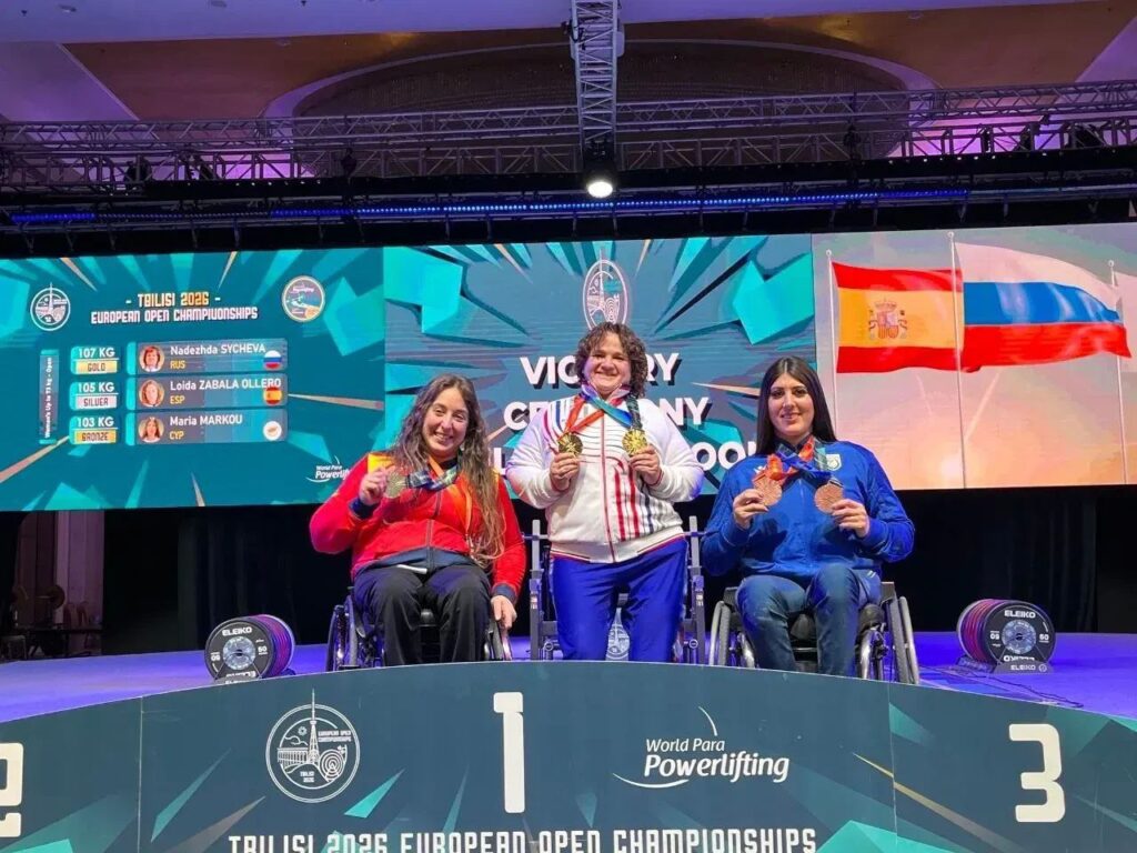 Надежда Сычёва: 4 золота на ЧЕ по пауэрлифтингу img 20260315 184427 265