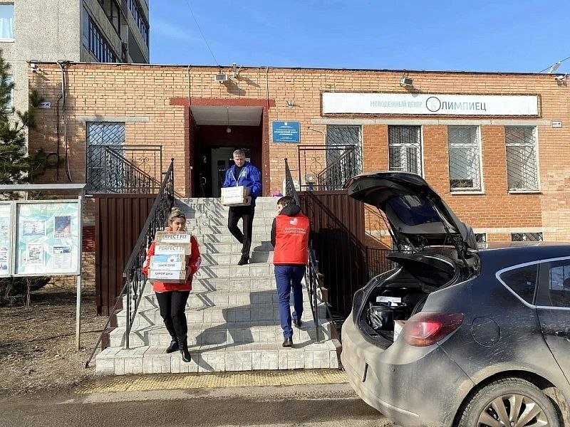 В Воскресенске «Олимпиец» передал очередную партию гуманитарной помощи участникам СВО img 20260323 184912 532